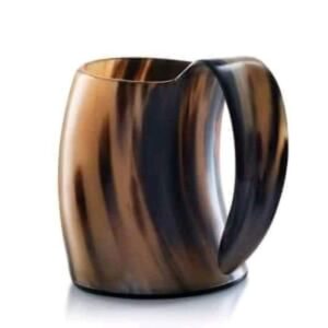 Buffalo Horn Drinking Mugs