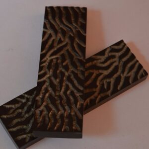 Buffalo Horn Carved Plates